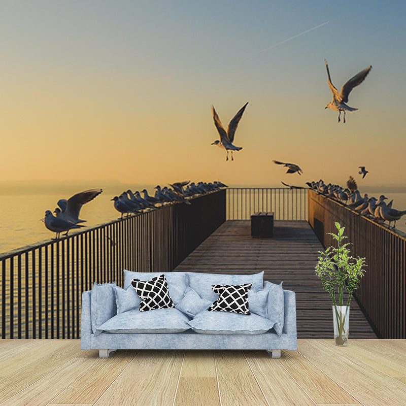 3D Mural Space Extension Customized Mural Mildew Resistant Decorative Bedrom Mural