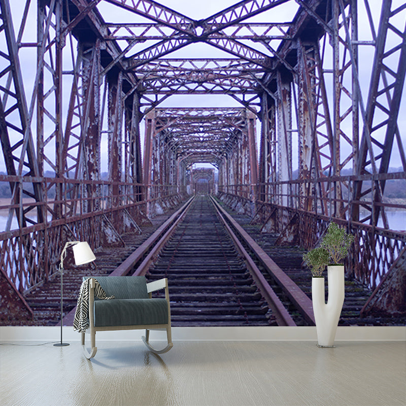 3D Mural Space Extension Customized Mural Mildew Resistant Decorative Bedrom Mural