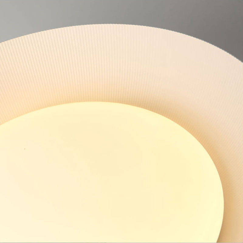Plafonnier LED en forme de dôme à montage encastré simplicité pour chambre à coucher