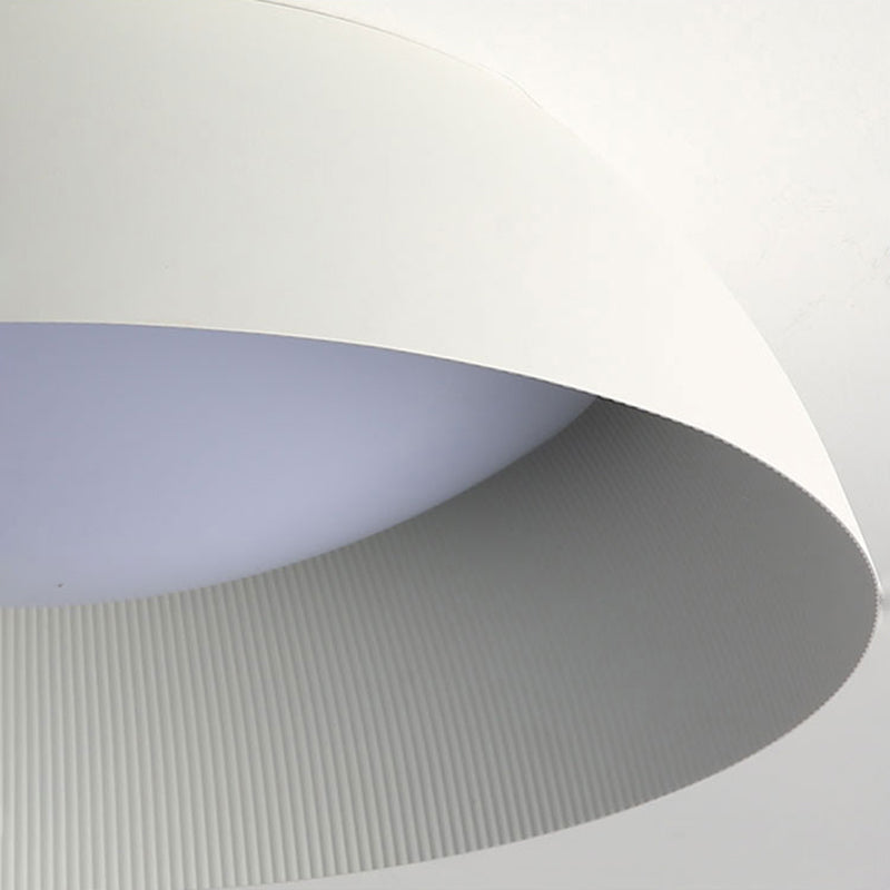 Plafonnier LED en forme de dôme à montage encastré simplicité pour chambre à coucher
