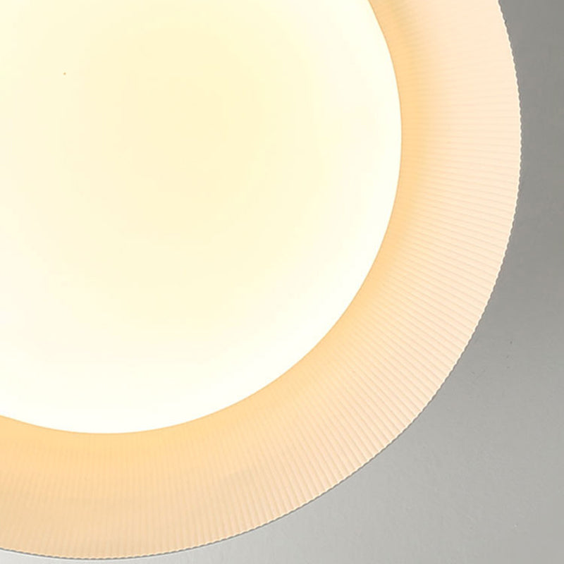 Plafonnier LED en forme de dôme à montage encastré simplicité pour chambre à coucher