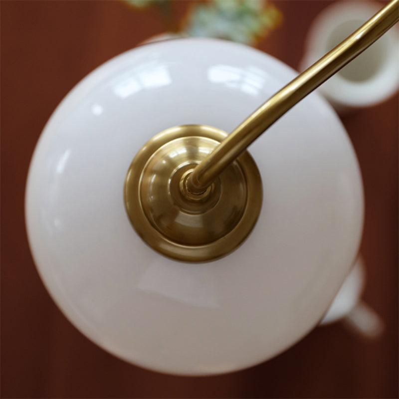 Brass Japanese Chandelier Bowl Shape Multi Light Hanging Light with Wood for Restaurant