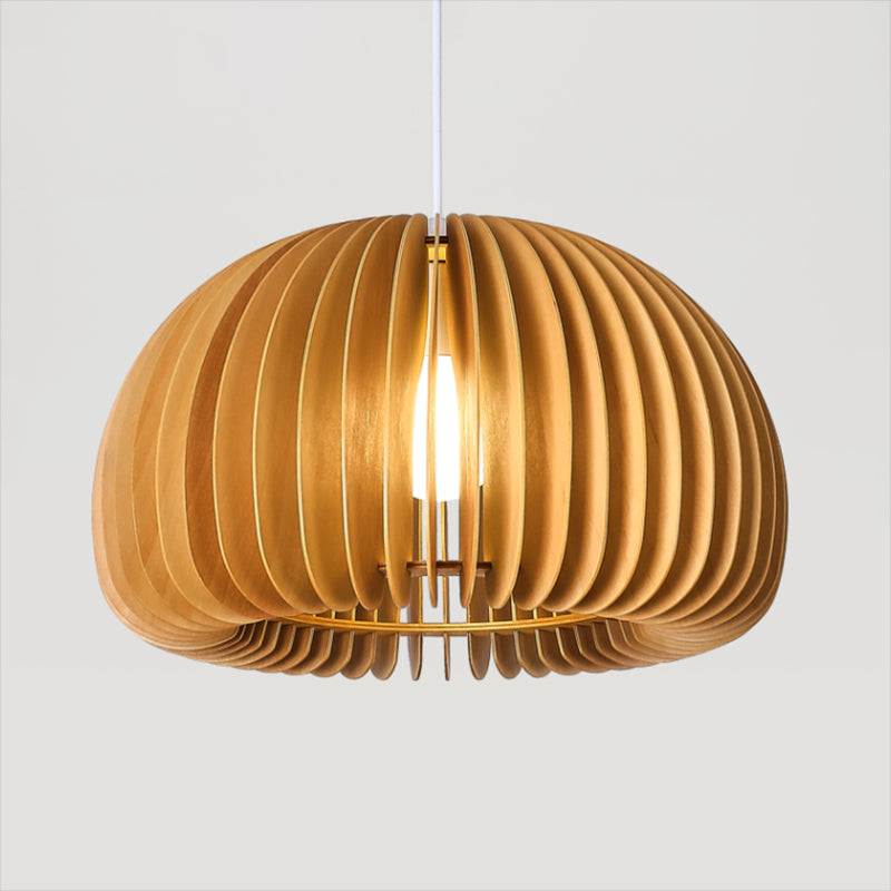 Lampe suspendue en forme de citrouille nordique