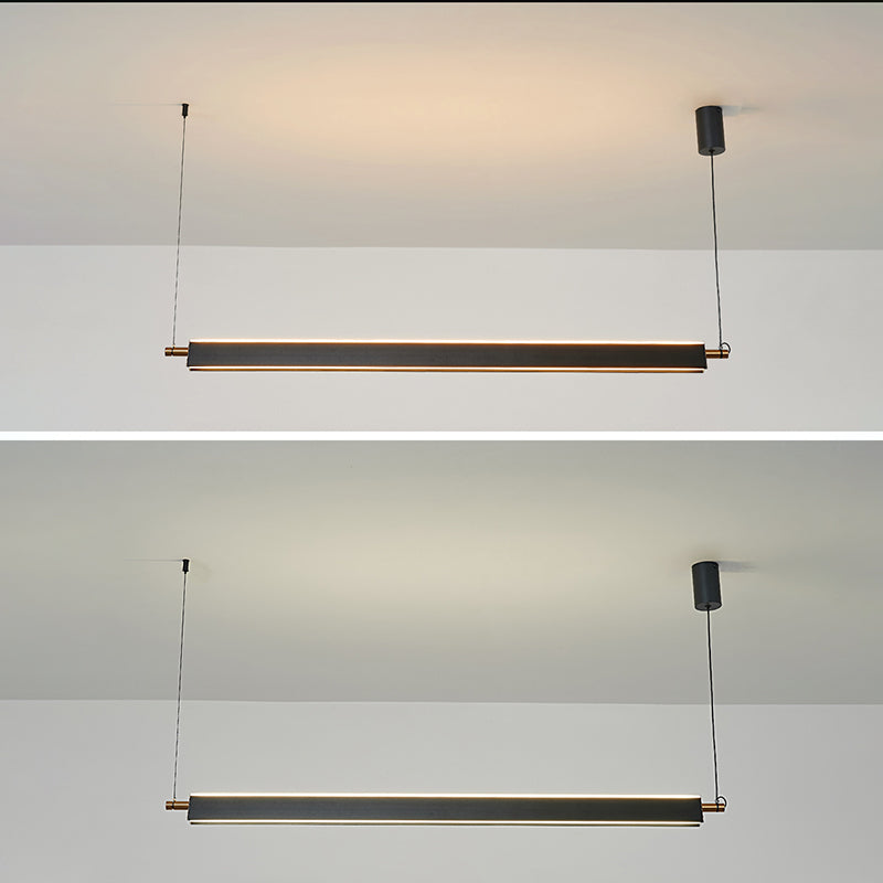 Estilo moderno Shape Shape Island Light Metal 2 Lights Island Light for Office