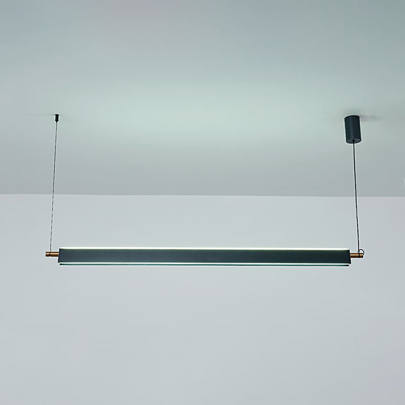 Estilo moderno Shape Shape Island Light Metal 2 Lights Island Light for Office