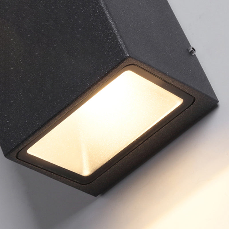 Application murale noire contemporaine LED Multi Light Wall lasher Light for Living Room