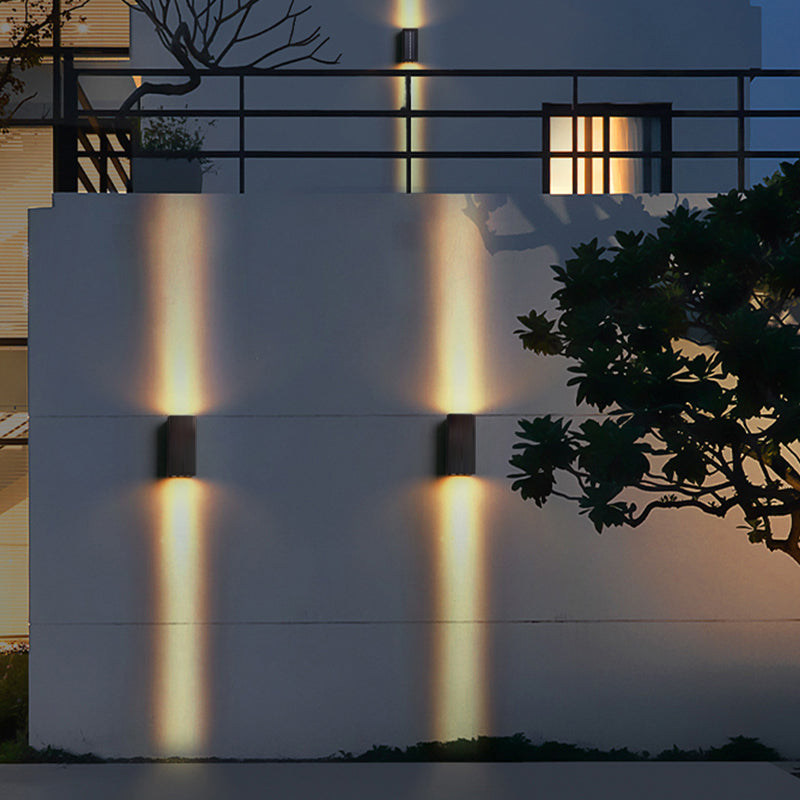 Application murale noire contemporaine LED Multi Light Wall lasher Light for Living Room