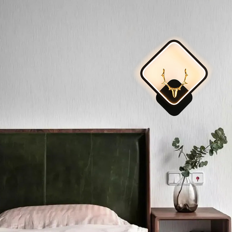 Nordic Modern Style Wall Mount Light Simple LED Mur Mall Appince lampe pour le salon