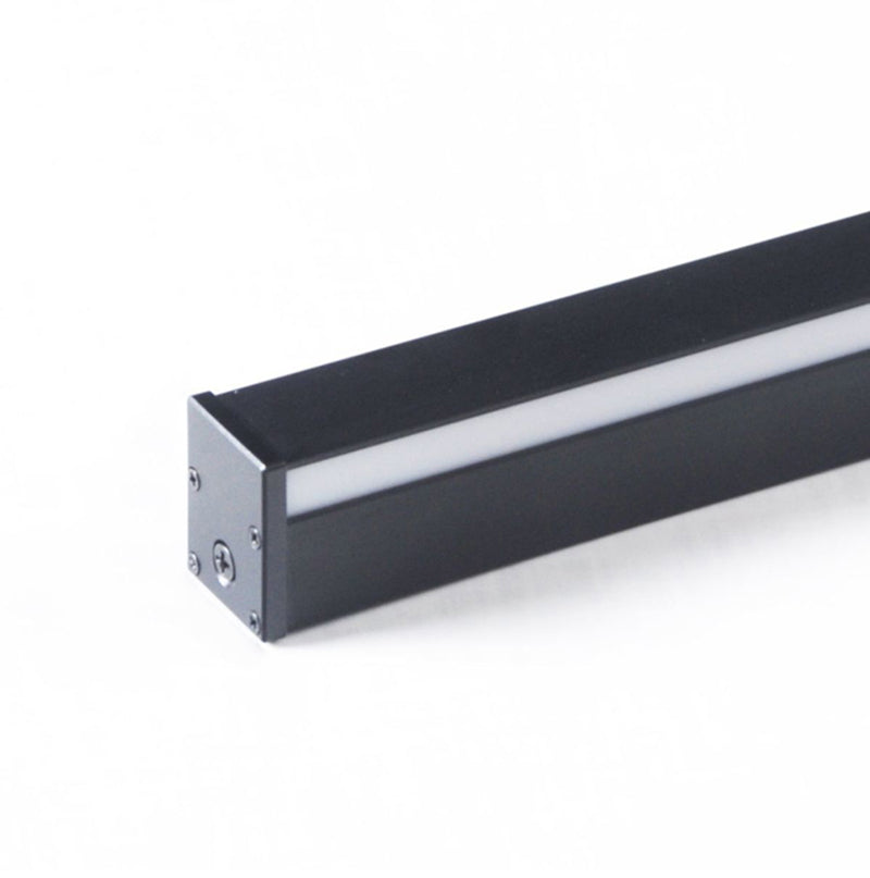 Moderner Stil schwarzer Wandleuchte gerade Aluminium LED -Wandleuchte für Schlafzimmer