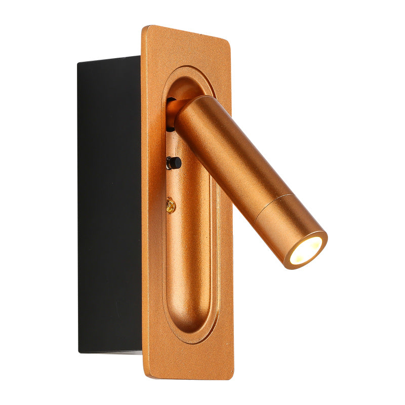 Nordic Style Aluminium Wandleuchter Zylinder 1 Licht Lesen Wandleuchte für Schlafzimmer