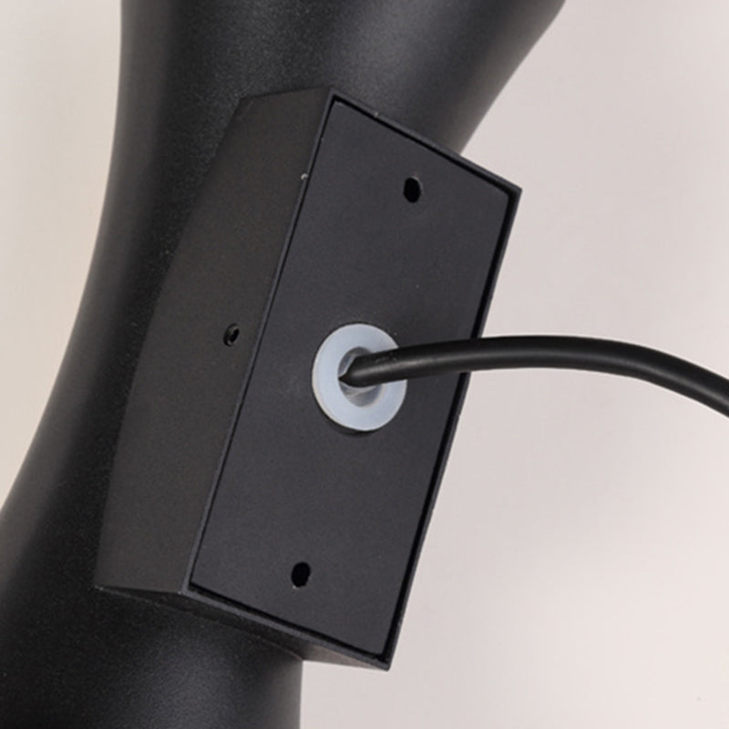 Éclairage d'applications mural incurvé métal