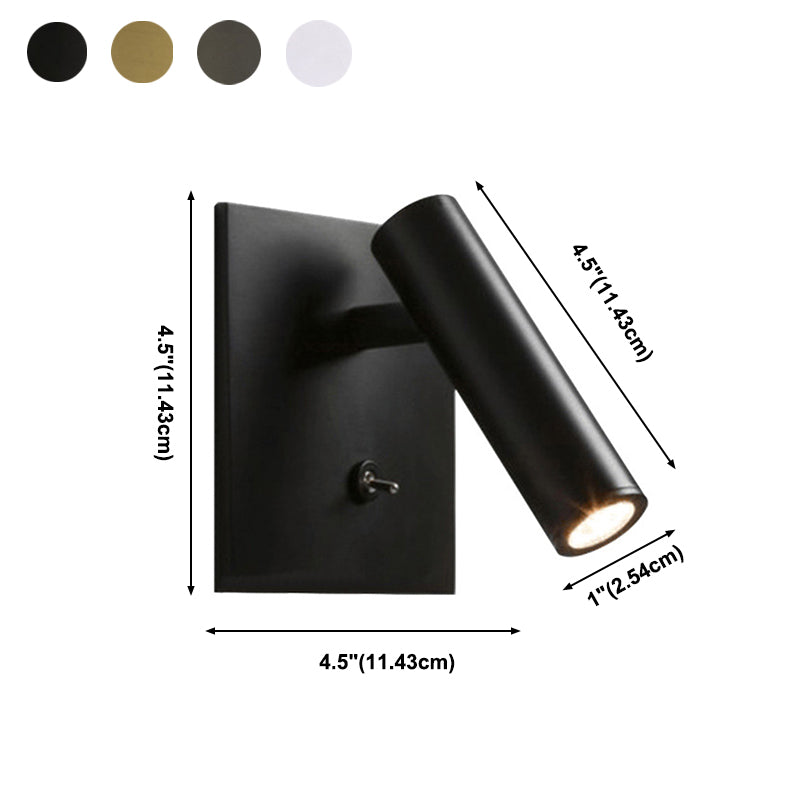 Minimalismus Leuchten Licht zeitgenössische LED -Wandhalterung Lesen Sie Licht für Bett
