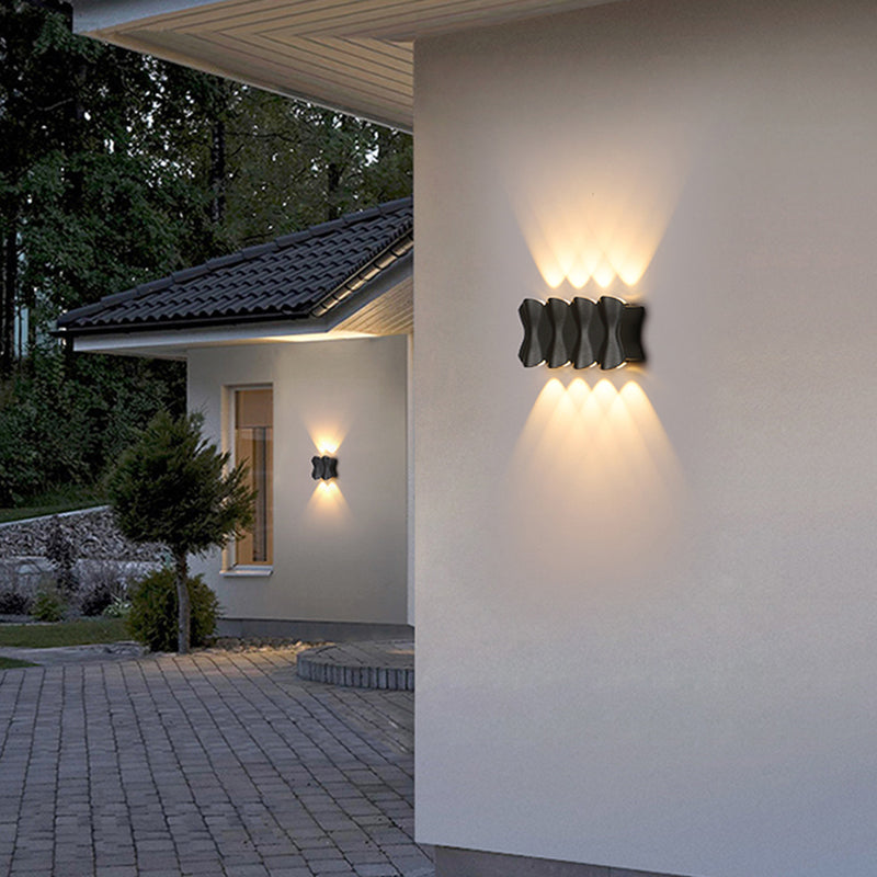 Multi-head Simplicity Mur Sconce LED Gnonce Lightture pour le jardin à l'extérieur