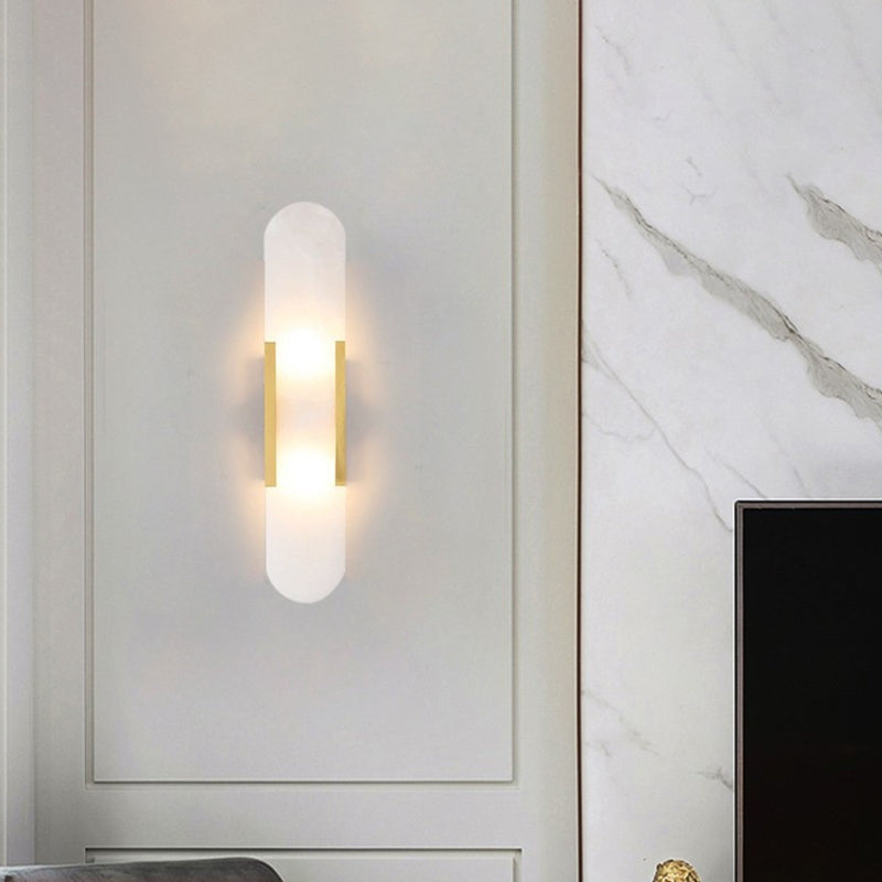 Moderne einfache Style Marmor Wandleuchte LED LED Wandleuchte Lampenvorrichtung