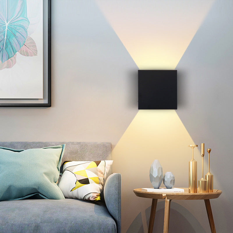 Nordic Modern Style Mur Light LED Mur Moup Mot Sconce lampe pour la lampe intérieure extérieure