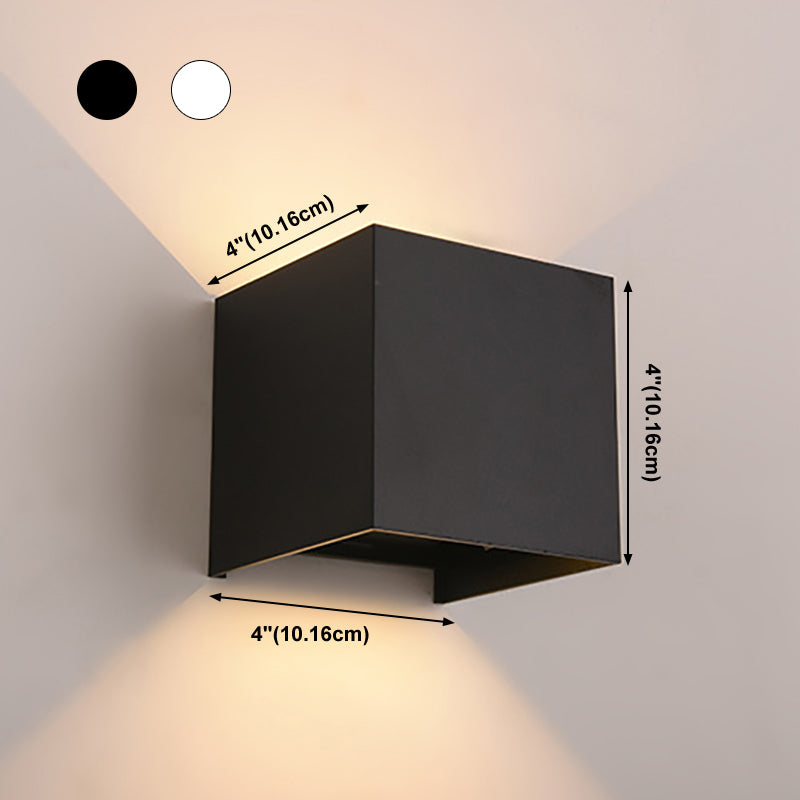 Nordic Modern Style Mur Light LED Mur Moup Mot Sconce lampe pour la lampe intérieure extérieure