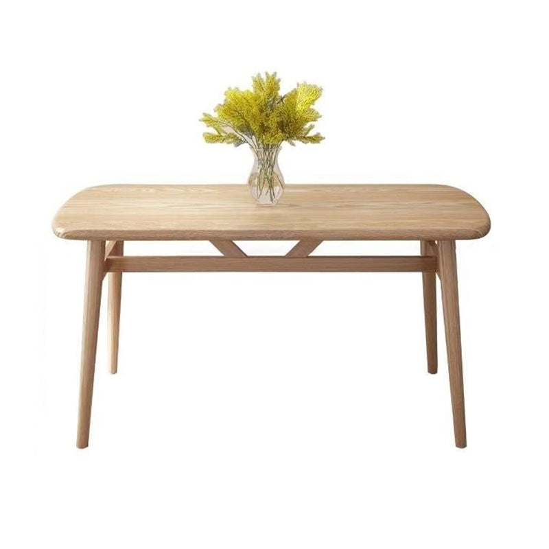 Mesa de comedor de comedor estándar MDF MDF Mesa de comedor de cocina con 4 patas