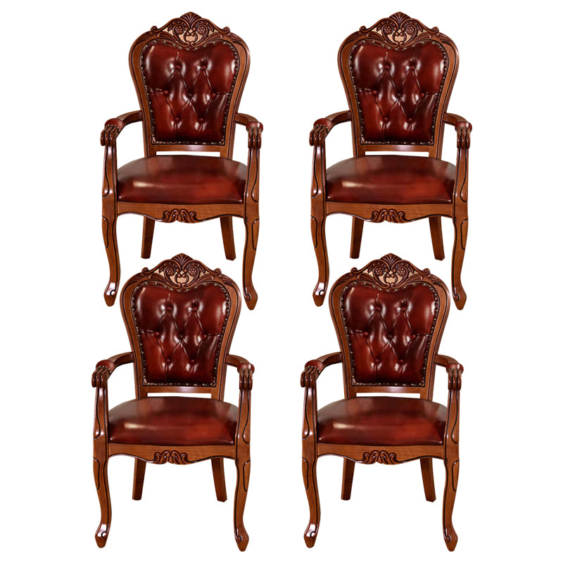 Juego de sillas de madera de fresno de estilo escandinavo, sillones de comedor con respaldo abierto para cocina