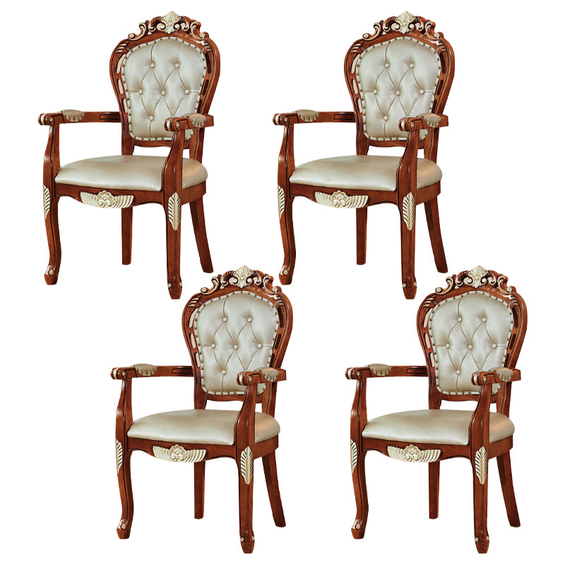 Juego de sillas de madera de fresno de estilo escandinavo, sillones de comedor con respaldo abierto para cocina