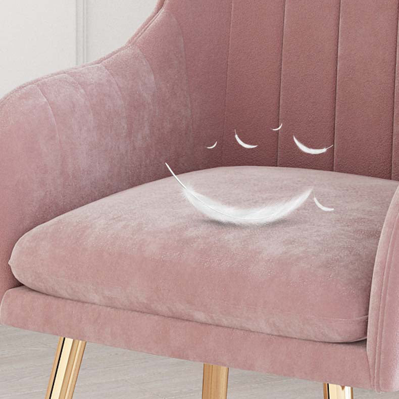 Silla de comedor tapizada de estilo escandinavo, silla de comedor individual con respaldo sólido para el hogar
