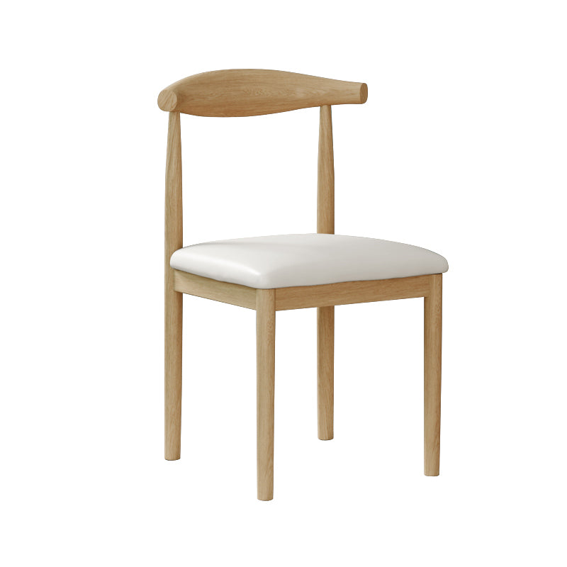 Chaise de salle à manger intérieure et extérieure moderne, chaise d'appoint de salle à manger à dossier ouvert sans accoudoirs en métal