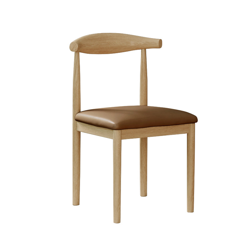 Chaise de salle à manger intérieure et extérieure moderne, chaise d'appoint de salle à manger à dossier ouvert sans accoudoirs en métal