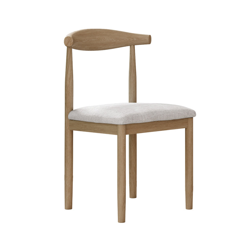 Chaise de salle à manger intérieure et extérieure moderne, chaise d'appoint de salle à manger à dossier ouvert sans accoudoirs en métal