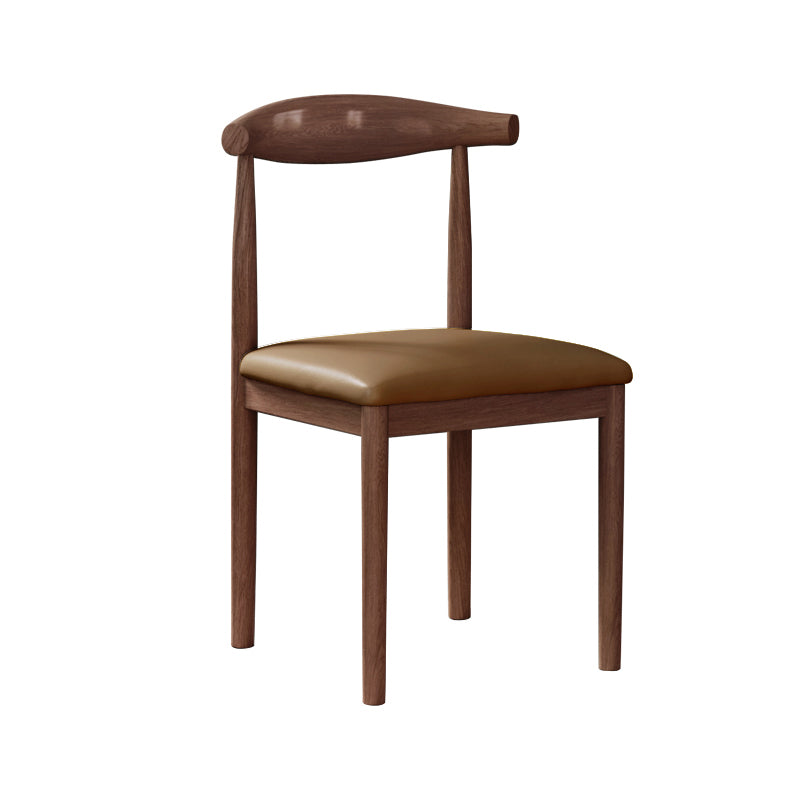 Chaise de salle à manger intérieure et extérieure moderne, chaise d'appoint de salle à manger à dossier ouvert sans accoudoirs en métal