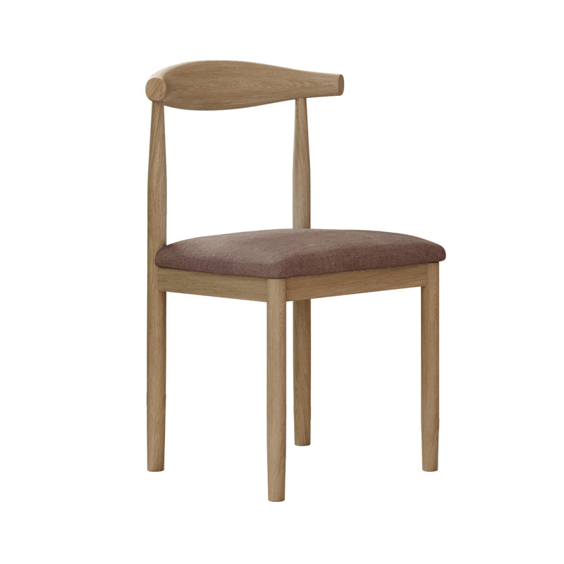 Chaise de salle à manger intérieure et extérieure moderne, chaise d'appoint de salle à manger à dossier ouvert sans accoudoirs en métal