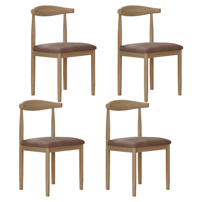 Chaise de salle à manger intérieure et extérieure moderne, chaise d'appoint de salle à manger à dossier ouvert sans accoudoirs en métal