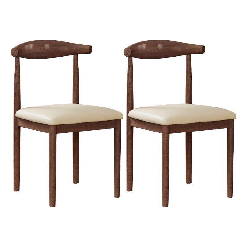 Chaise de salle à manger intérieure et extérieure moderne, chaise d'appoint de salle à manger à dossier ouvert sans accoudoirs en métal