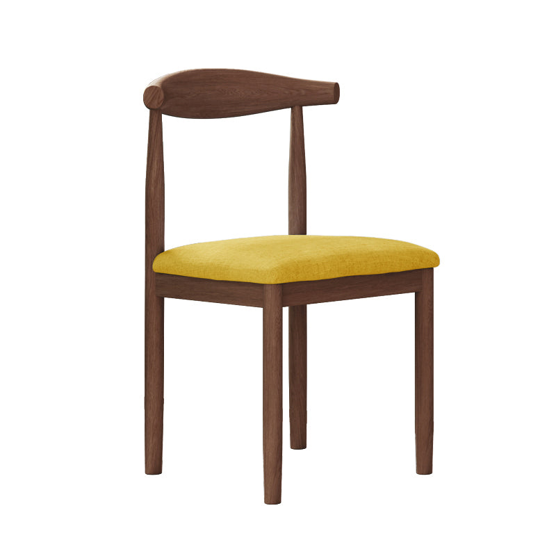 Chaise de salle à manger intérieure et extérieure moderne, chaise d'appoint de salle à manger à dossier ouvert sans accoudoirs en métal