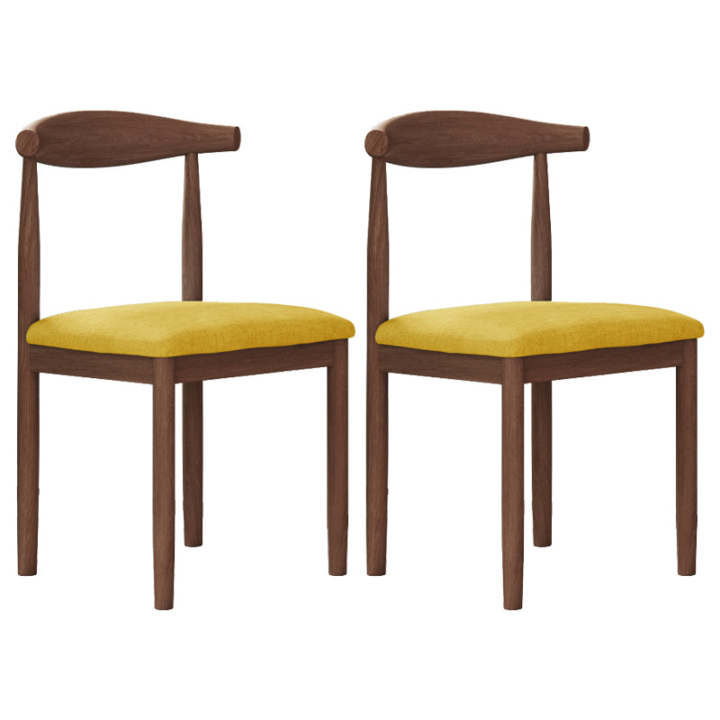 Chaise de salle à manger intérieure et extérieure moderne, chaise d'appoint de salle à manger à dossier ouvert sans accoudoirs en métal