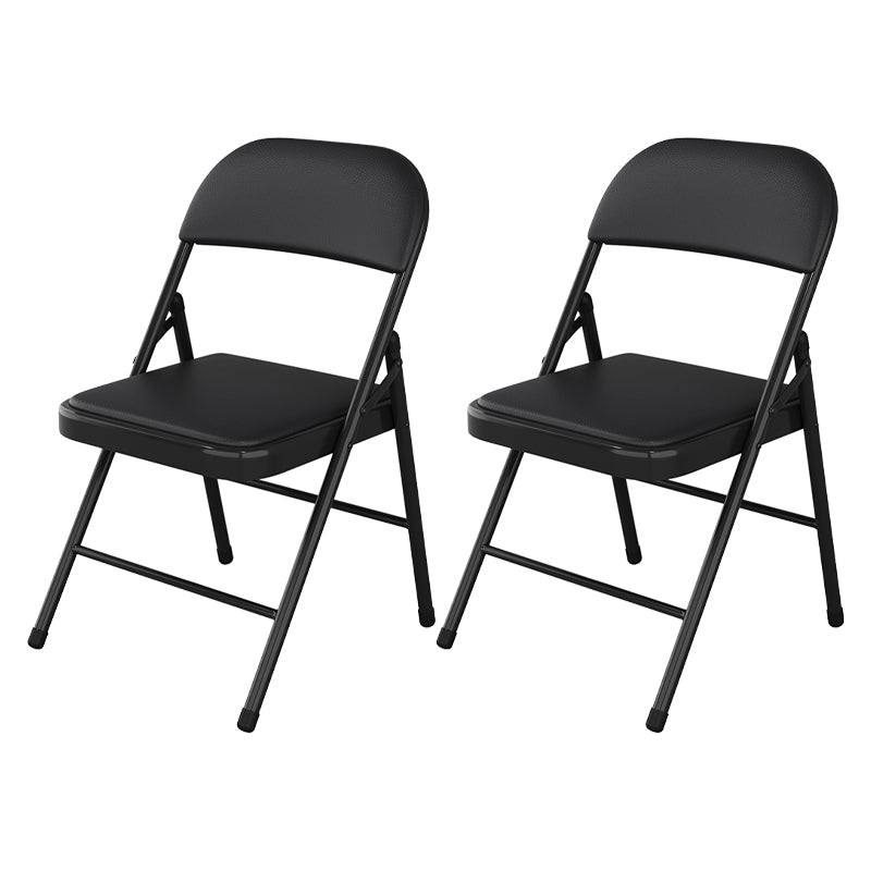 Silla lateral plegable tapizada con acabado mate, respaldo abierto contemporáneo, silla de comedor