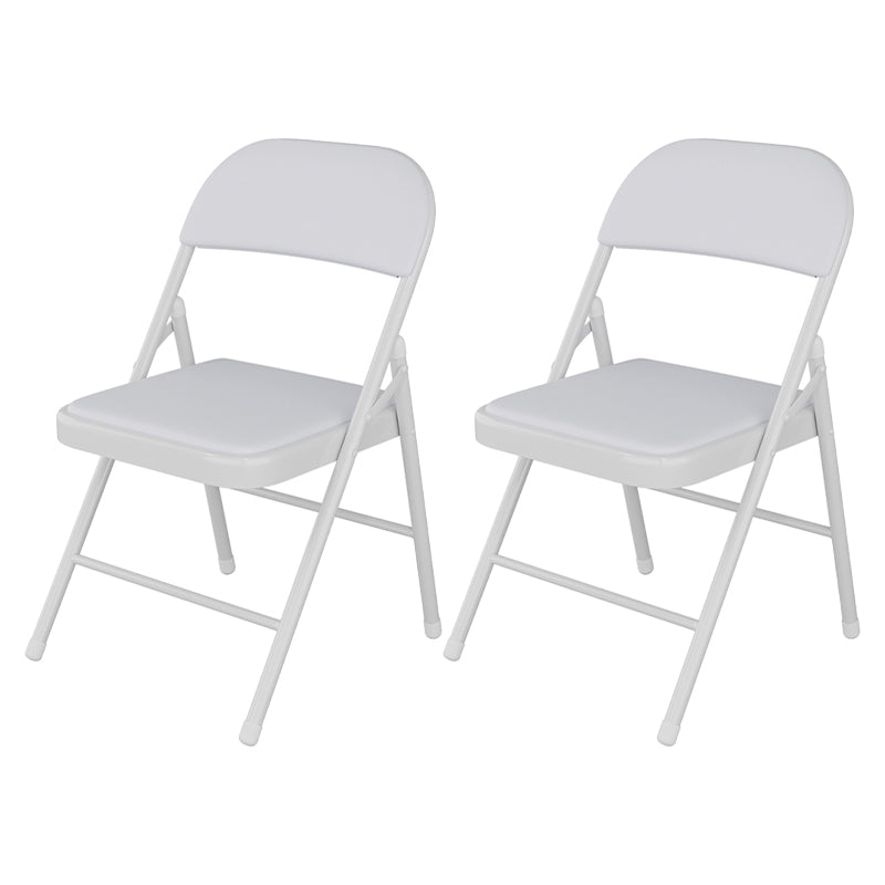 Silla lateral plegable tapizada con acabado mate, respaldo abierto contemporáneo, silla de comedor