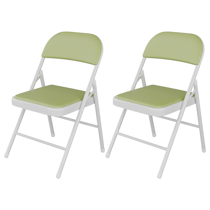 Silla lateral plegable tapizada con acabado mate, respaldo abierto contemporáneo, silla de comedor