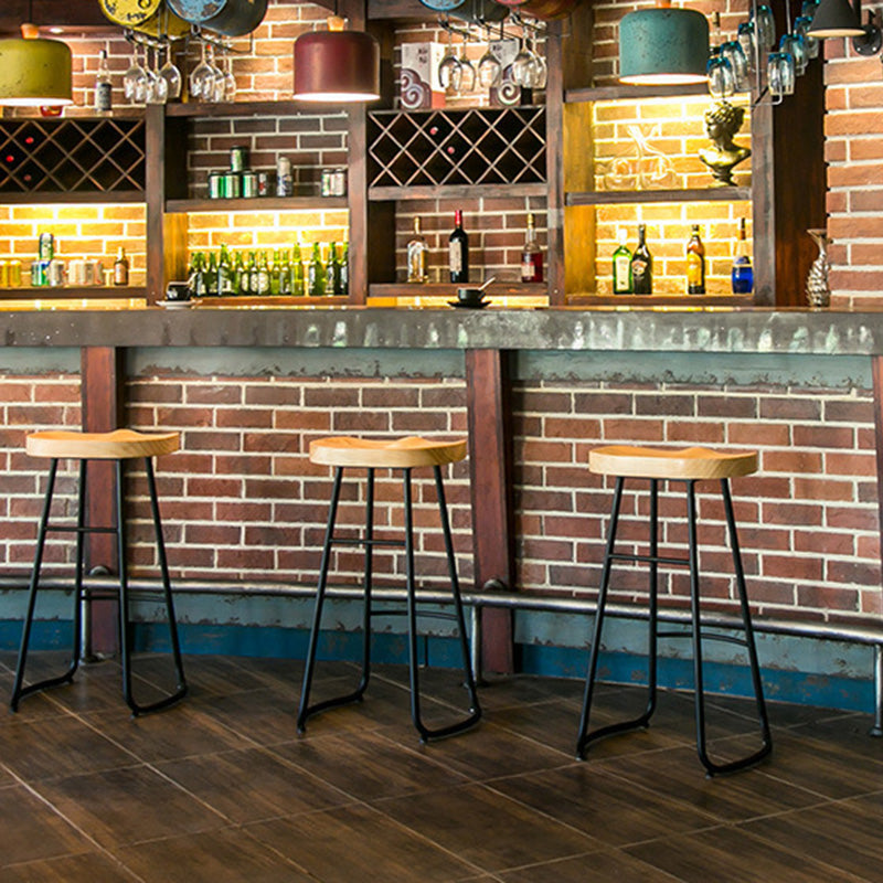 Iron Bar sgabello casa soggiorno Milk Shop High sgabello bar creativo stile moderno