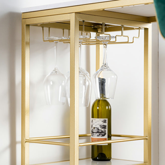 Tavolo da cocktail bar a doppio piedistallo glam stoccaggio ovale tavolo da pub counter-alight, solo tavolo