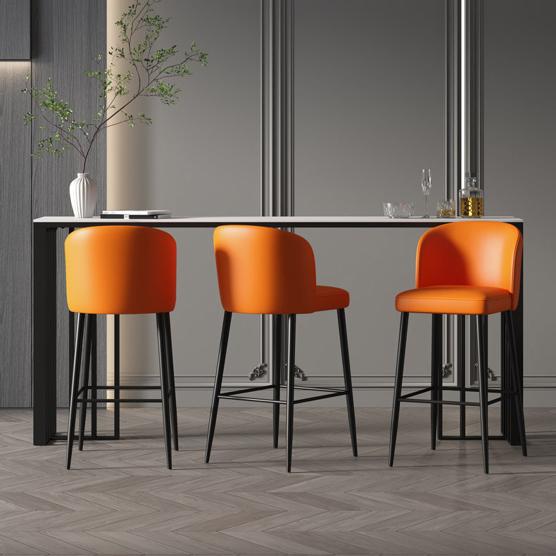 Double Pedestal Rectangle Hall/Pub Table Stone Modern Counter Height Table