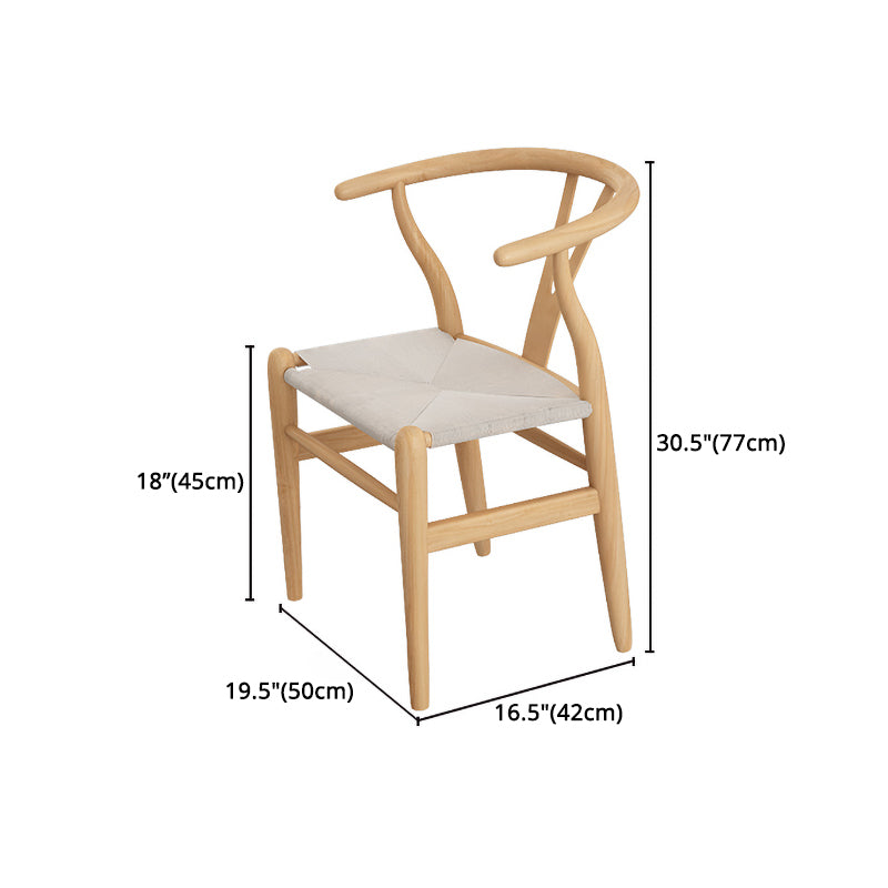 Modern 1/2/4/6 Pieces Dining Set Solid Wood Dining Furniture Set /Separate Items