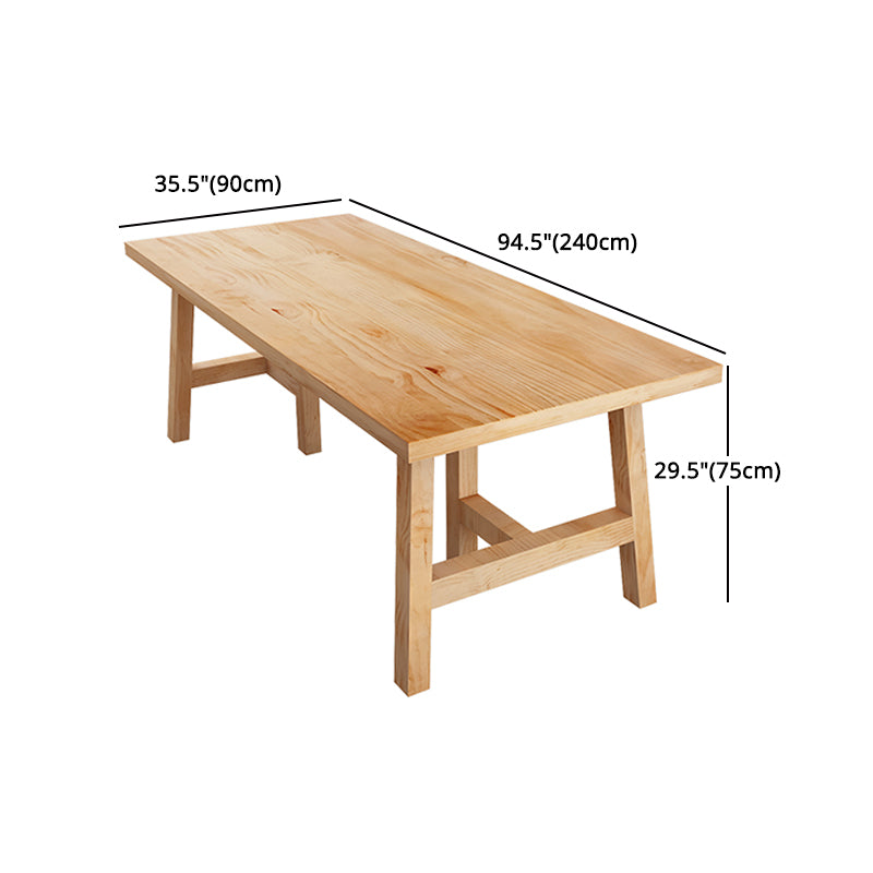 Modern 1/2/4/6 Pieces Dining Set Solid Wood Dining Furniture Set /Separate Items