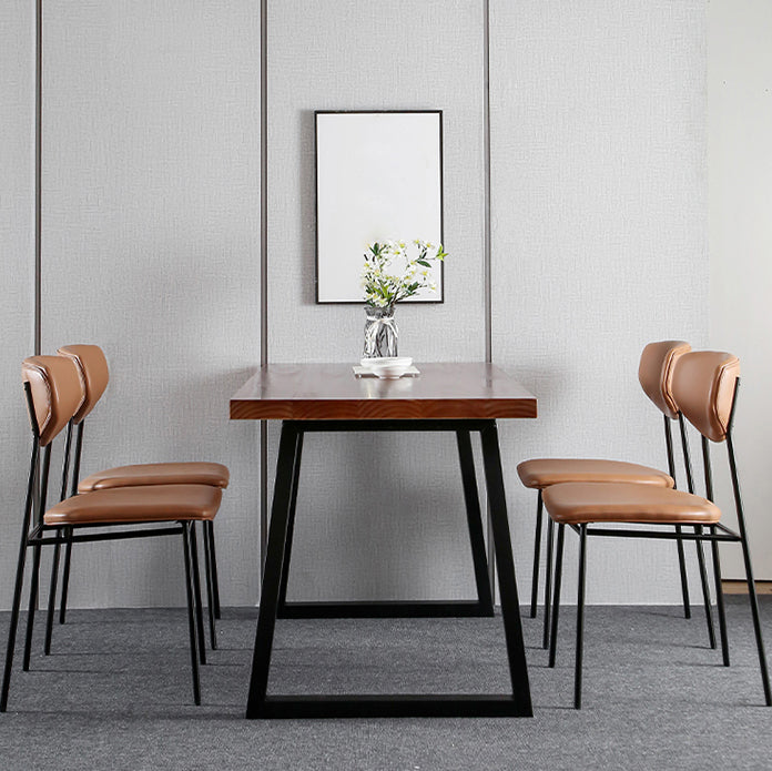 Industrial 1/2/3/5 Pieces Solid Wood Dining Set Dining Furniture Set /Separate Items