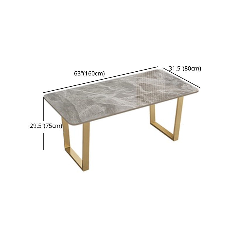 Luxury 1/2/5/7 Pieces Dining Set Sintered Stone Dining Furniture Set /Separate Items