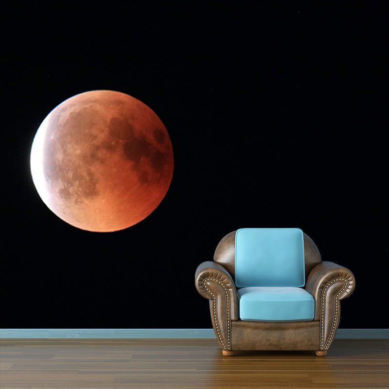 Space Horizontal Illustration Universe Mural Decorative Eco-friendly for Room