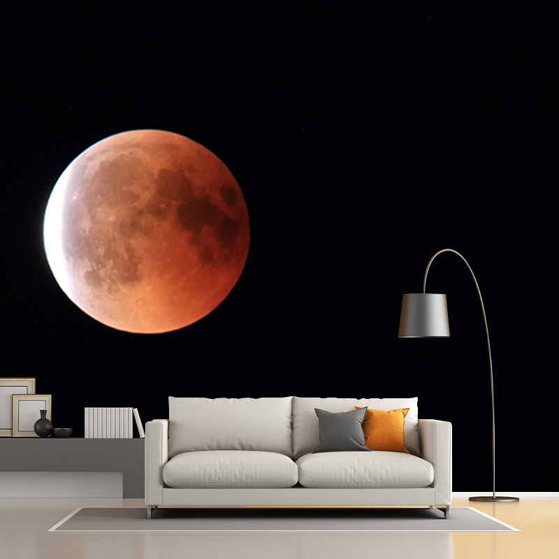 Space Horizontal Illustration Universe Mural Decorative Eco-friendly for Room