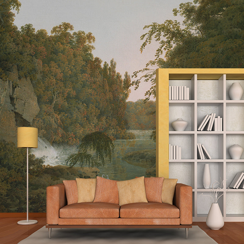 Art Painting Horizontal Illustration Mural Decorative Eco-friendly for Room
