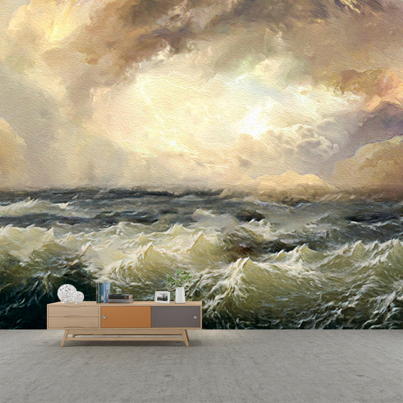Oil Painting Art Horizontal Illustration Mural Decorative Eco-friendly for Wall Decor