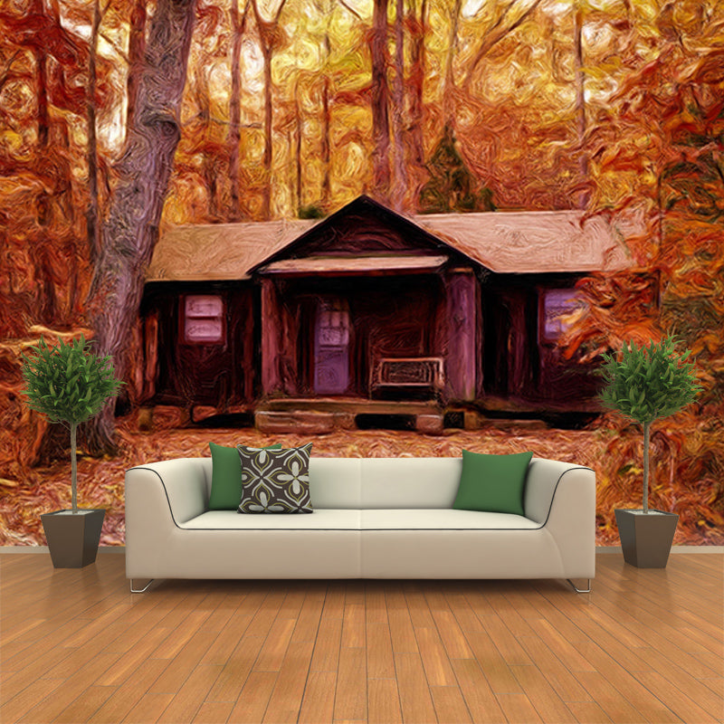 Natural Scene Illustration Painting Mural Decorative Eco-friendly for Home Decor