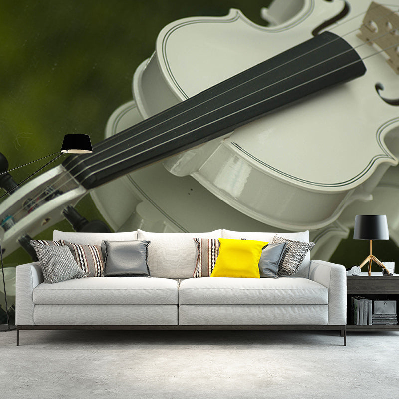 Violin Key Photography Horizontal Guitar Mural Decorative Eco-friendly for Home Decor