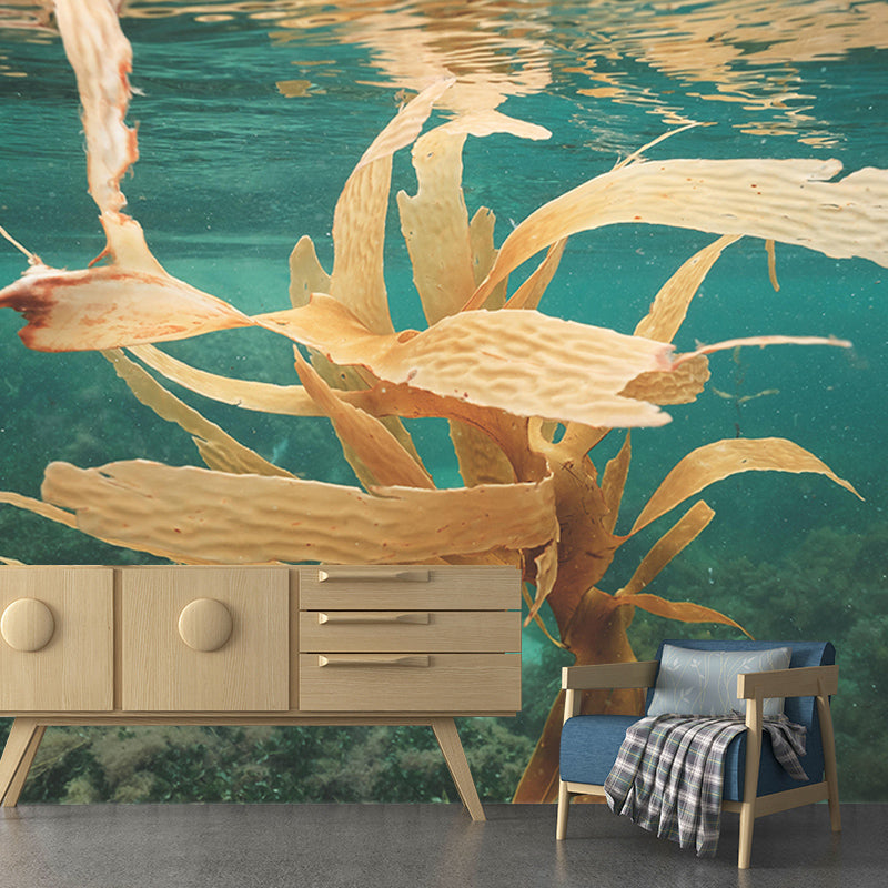 Mural Decorative Tropical Beach Style Seabed Eco-friendly for Home Decor